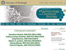 Tablet Screenshot of pharmacology.us